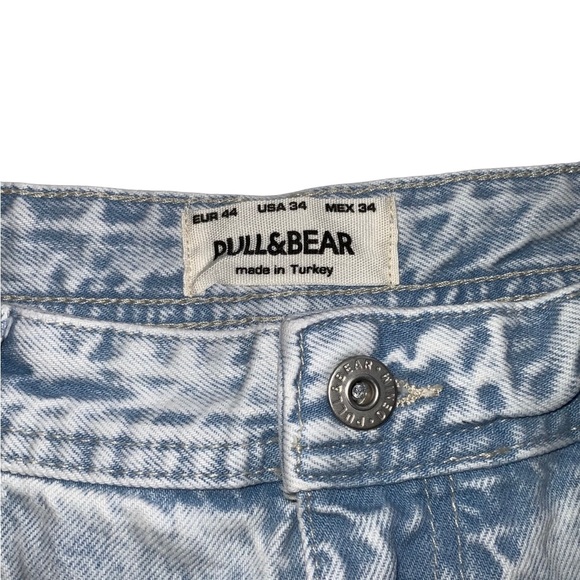 Pull & Bear Men’s 🔥Loose-Fit🔥 Light Wash Jeans - SZ 34/32 - Picture 5 of 15